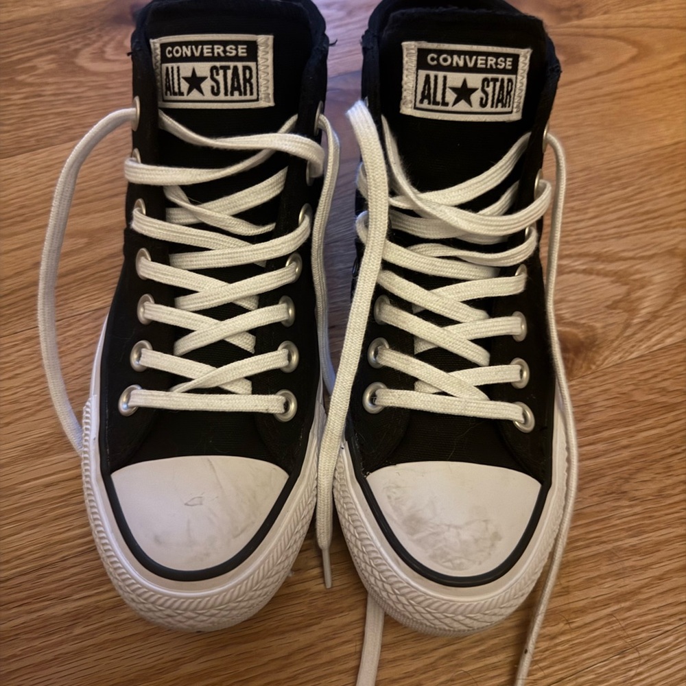 Converse All Star Black and White Sneakers